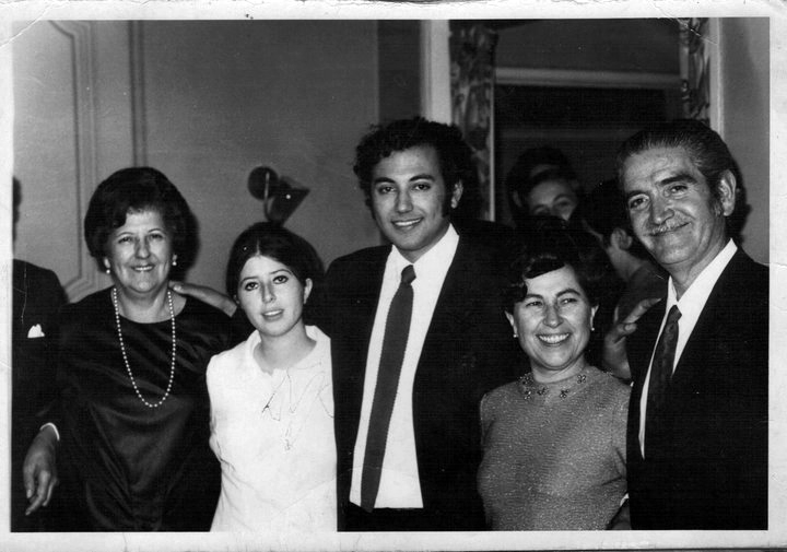 Matrimonio de Marcelo Concha Bascuñán y Aminta Traverso Bernashina, el 28 de Mayo de 1971, Chile.