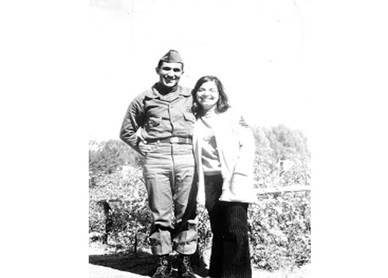 Mónica y Roberto Gallardo, 1973