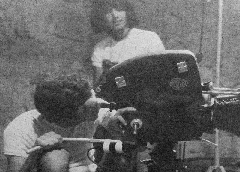 Jorge y su compañera Carmen Bueno, años '70.
